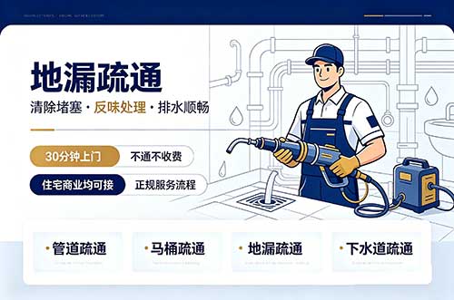 五大连池地漏疏通