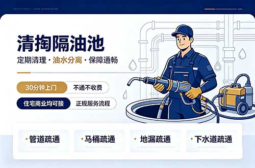 五大连池清掏隔油池