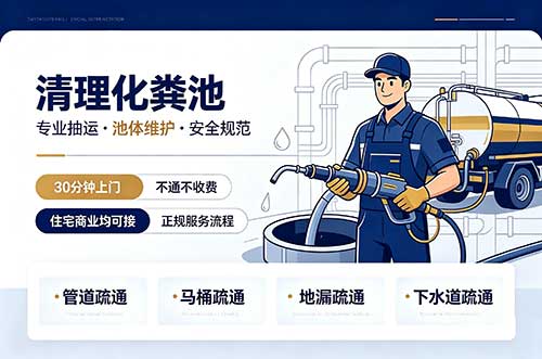 五大连池清理化粪池
